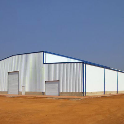 Vorfabrizierter errichtender AISI-Stahlrahmen-Lager-Bau