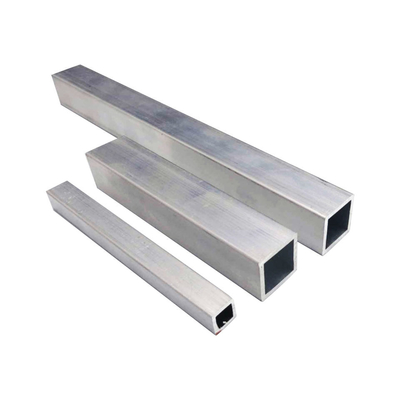 Pulver ISO9001 beschichtete Aluminiumkasten-Abschnitt 7050 Alu-Vierkantrohr
