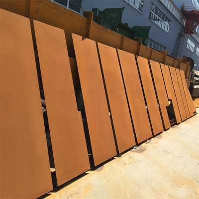 Stahlplatten-Zertifikat-ISO 9001 des Grad-B Corten Astm A588