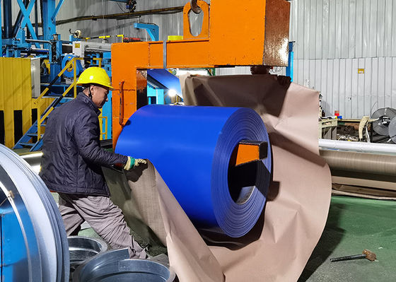Stahlheißer eingetauchter galvanisierter Hauptstahl Aluzinc umwickelt RAL-Farbe
