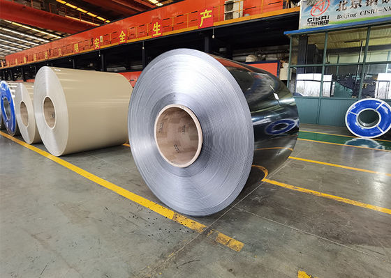 SGCC PPGI strich heiße eingetauchte galvanisierte Stahlspulen-Farbe beschichtete 750-1250 Millimeter vor