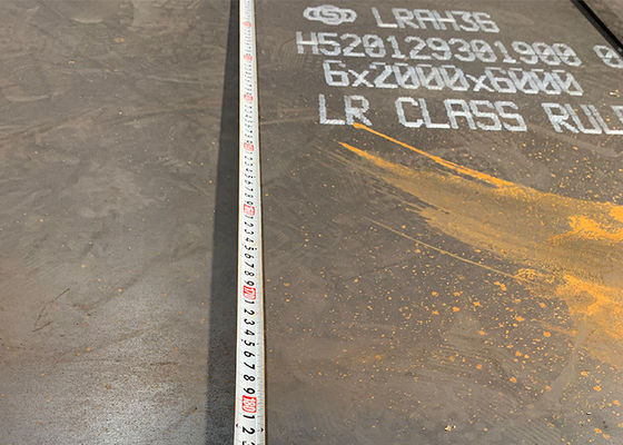 Marine Grade Metal Hot Rolled-hochfeste Stahlplatte LR AH36
