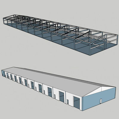 ENV vorfabrizierter Reinraum, Stahlkonstruktions-Gebäude