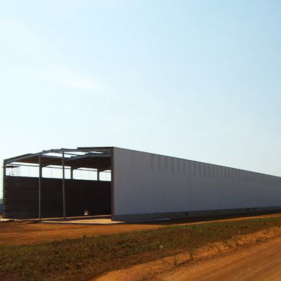 Q345B-Portalrahmen-Lager-helles Stahlkonstruktions-Gebäude, langlebig