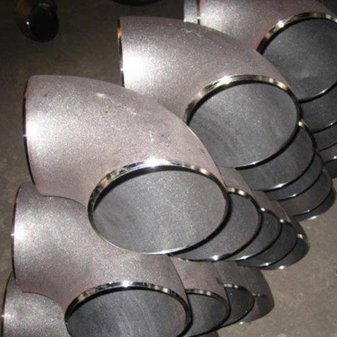 Nahtlose Stahlfitting stößt nahtlose Stahlkohlenstoffstahl-Fitting 180 90 45 Grad