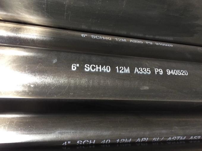 Nahtlose Stahlrohr-Öl-Rohr-Linie nahtloses Stahlrohr API 5l ASTM A106 A53