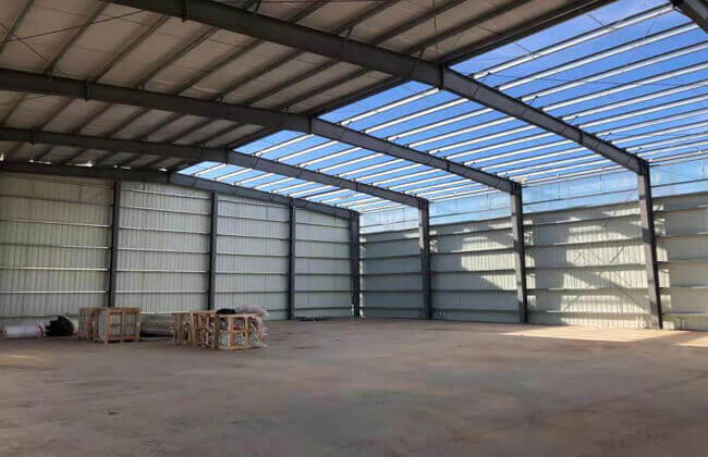 ASTM A36 A992 Baustahl-Gebäude Q235 Q345 H, C, z-Abschnitt-Stahlstahlkonstruktions-Herstellung für Lager/Werkstatt-Metallgebäude-Lager in Amerika